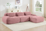 MIA 117'' 3-Seater Sofa with 1 Ottoman