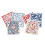 Blue Stallion Gertrude Chicken Dish Cloths Set of 6