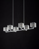 Valerio Silver Chandelier