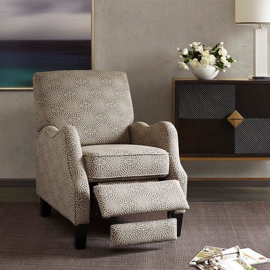 Eclectic Saules Push Back Recliner Lounge Chair *