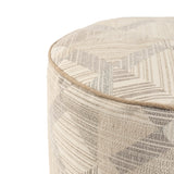 Prisma Natural Tall Pouf
