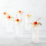 Jupiter Clear Gold Rimmed Highball