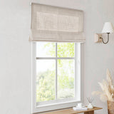 Total Blackout Cordless Roman Shade Linen