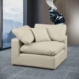 Comfy - Faux Leather Corner Chair