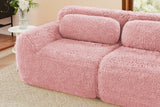 MELLOW 80" Loveseat with 2 Ottomans