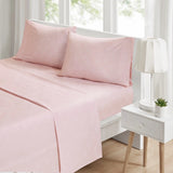 Pink Cats 4-Piece Sheet Set [Oeko-Tex Certified]