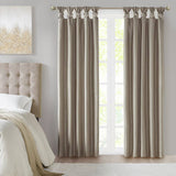 Twist Tab (Max Blackout) Window Panel, Pewter