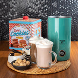 Electric Milk Frother & Warmer for Latte Foam