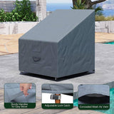 Waterproof Patio Chair Cover, Dark Grey