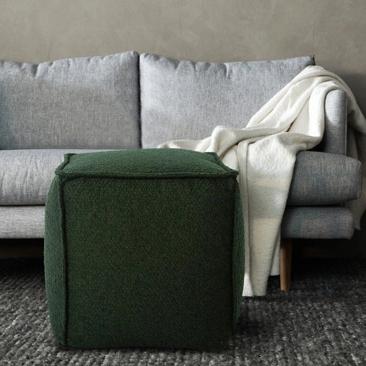 Square Pouf Barbet Forest