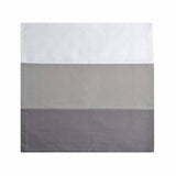 White & Grey Pieced Comforter