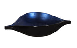 Cobalt Blue Wood Bowl
