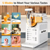 Single-Tank Slushie Maker with Rapid Chill,Self-Clean,5 Mode