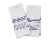 Striped Linen Tea Towels - Set of 2
