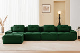 CORDELIA 153" 4-Seater Sofa with 1 Ottoman