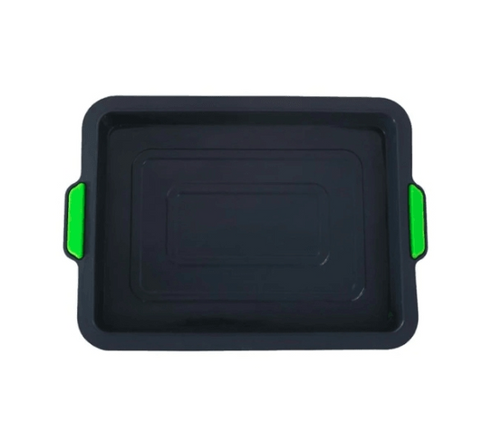 Reusable Square Silicone Baking Pan Nonstick Mold