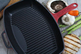 Chasseur French Enameled Cast Iron Grill Pan 12-inch