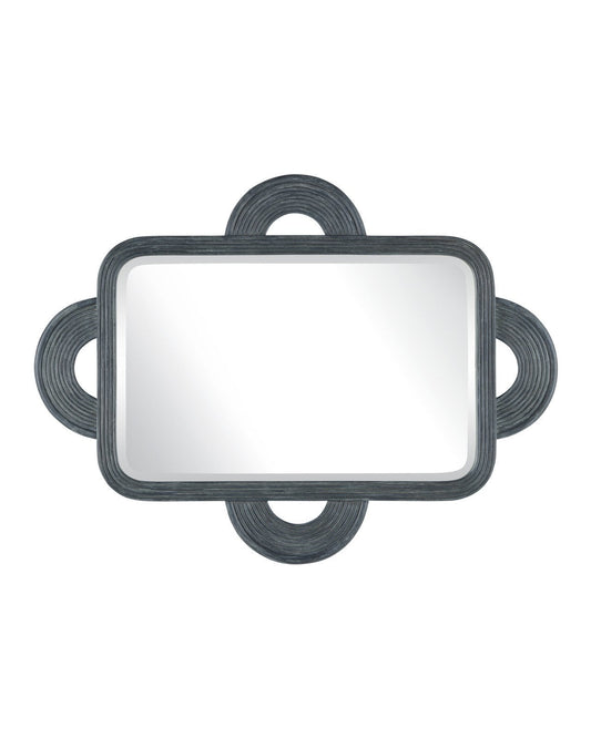 Santos Vintage Navy Rectangular Mirror