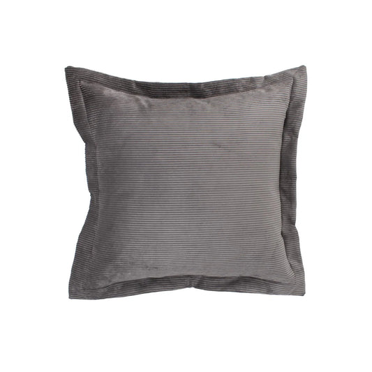 Puff Ottoman Cover & Cushion Pana Charcoal/Natural