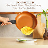Moss & Stone 7-Piece Copper Camping Cookware Set