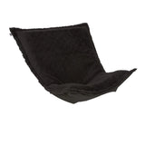 Puff Chair Cushion Angora Ebony -Cushion and Cover Only