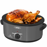 Roaster Oven with Self-Basting Lid, Electric 8QT Turkey Oven