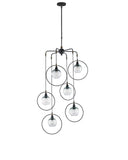 Moorsgate Black Multi-Pendant