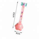 Cute Ceramic Dessert Spoon Long Handle Coffee Spoon