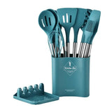13pcs Stainless Steel Silicone Kitchen Utensil Set