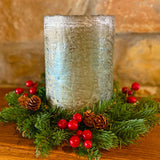 Adjustable Candle Ring / Mini Wreath, 2 Pack - 5 Styles to Choose From