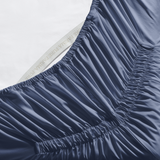 Ultra Percale Adjustable Fitted Sheet Slate