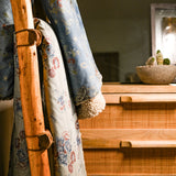 Rosabel Washed Denim Teddy-Backed Throw, 2 MOQ