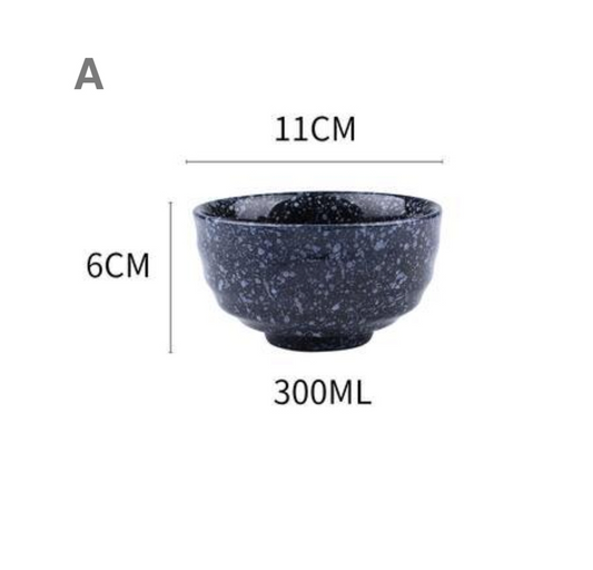 Japanese Style 4.5 Inch Ceramic Bowl Tableware