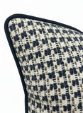 Furley Navy Down Filled 20x20 Pillow