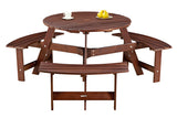 NOVIA 6 Seaters Outdoor Round Set