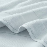 Turkish Cotton 6-Piece Bathroom Towel Set, Sky Blue