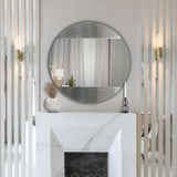 Frosted Wall Mirror