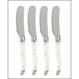Laguiole 4-Piece Spreader Set with Faux Ivory Handles