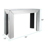 Aryes Mirrored Console Table