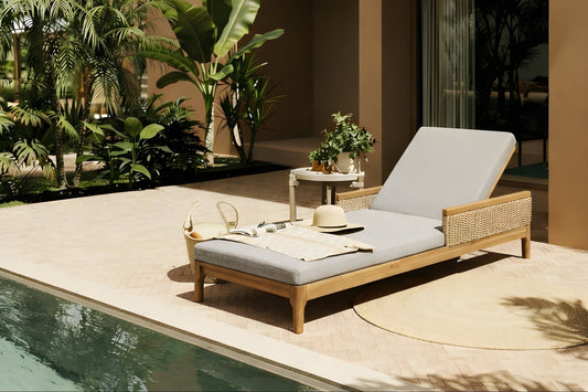 JAVIX Adjustable Outdoor Chaise Lounge