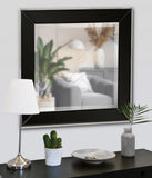 Square Devon Mirror in Black
