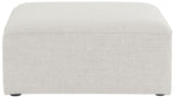 Cube - Linen Ottoman
