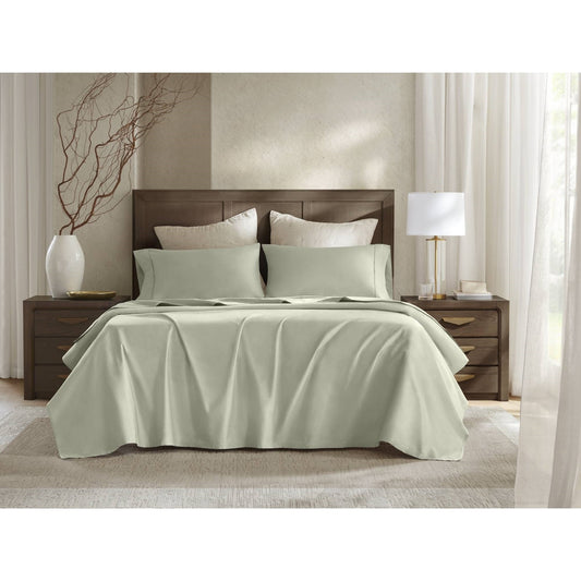 Hotel-Quality Egyptian Cotton Sateen Sheets, Sage