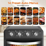 Plum Chef 27.5QT 6-in-1 Air Fryer Oven, 1600W
