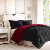 3M Scotchgard Reversible Down Alternative Comforter Set