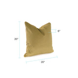 Qivuit Green 20x20 Poly Filled Pillow