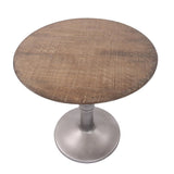 Distressed Farm House Round Bistro Table