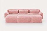 MELLOW 114" 3-Seater Sofa with 3 Ottomans