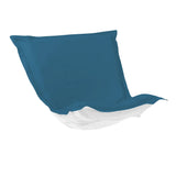 Puff Chair Cover Seascape Turquoise -Cover Only