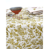 French Home Honeysuckle 59" X 78" Tablecloth - Chartreuse